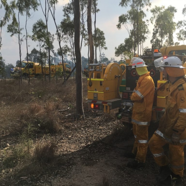 Volunteer firefighters Ravenshoe Volunteer fire ighters Ravenshoe